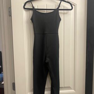 Black workout jumpsuit